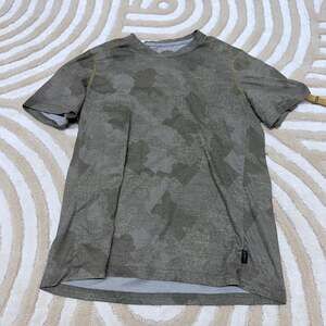 prAna Men's Prospect Heights Short Sleeve Graphic Tee Shirt Rye Harbor Camo XS